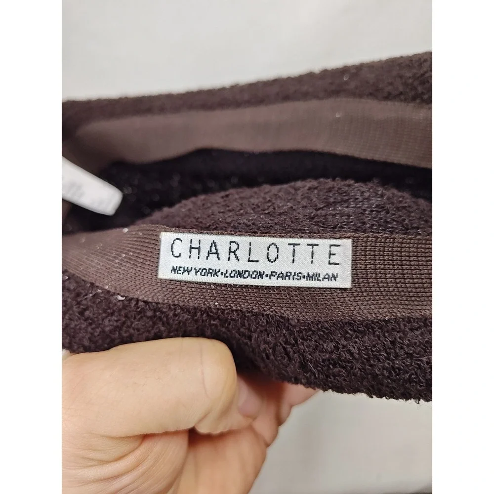 Charlotte New York Women's Hat Cap‎ Wool Polyester Blend OSFA Made In Taiwan